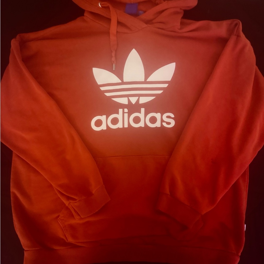 Adidas Red Hoodie